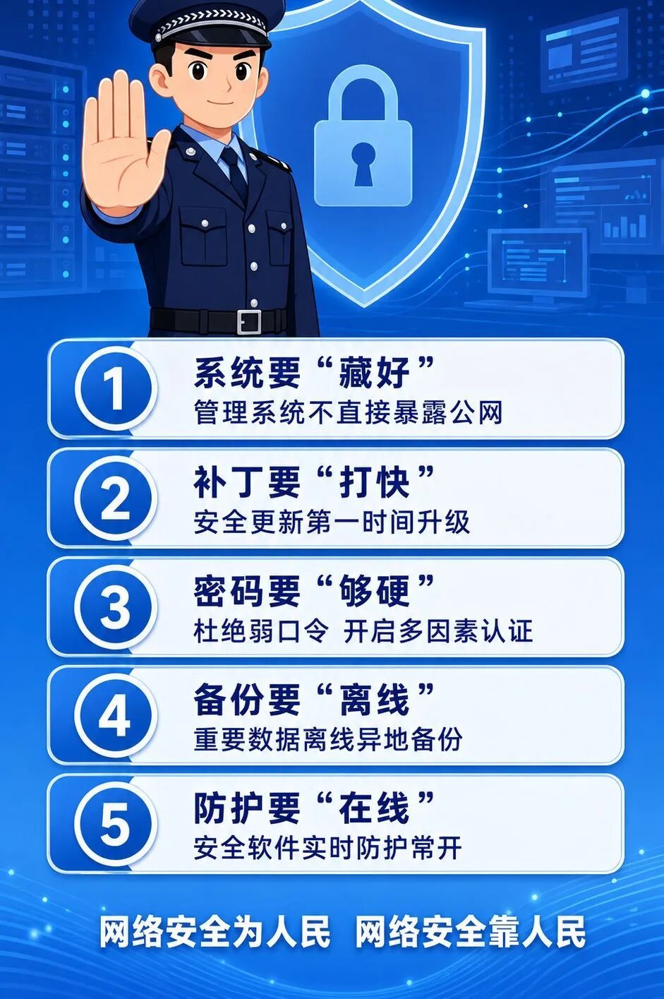 网警提醒:防范勒索病毒,记住五件事