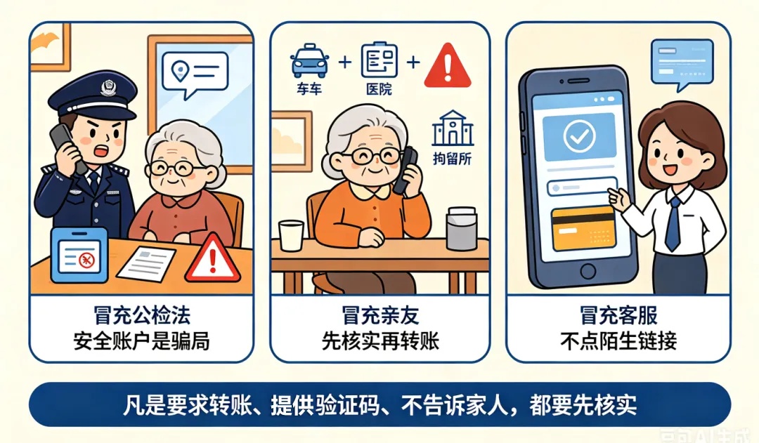 专盯老人的5大高频骗局!赶紧替父母看一眼→