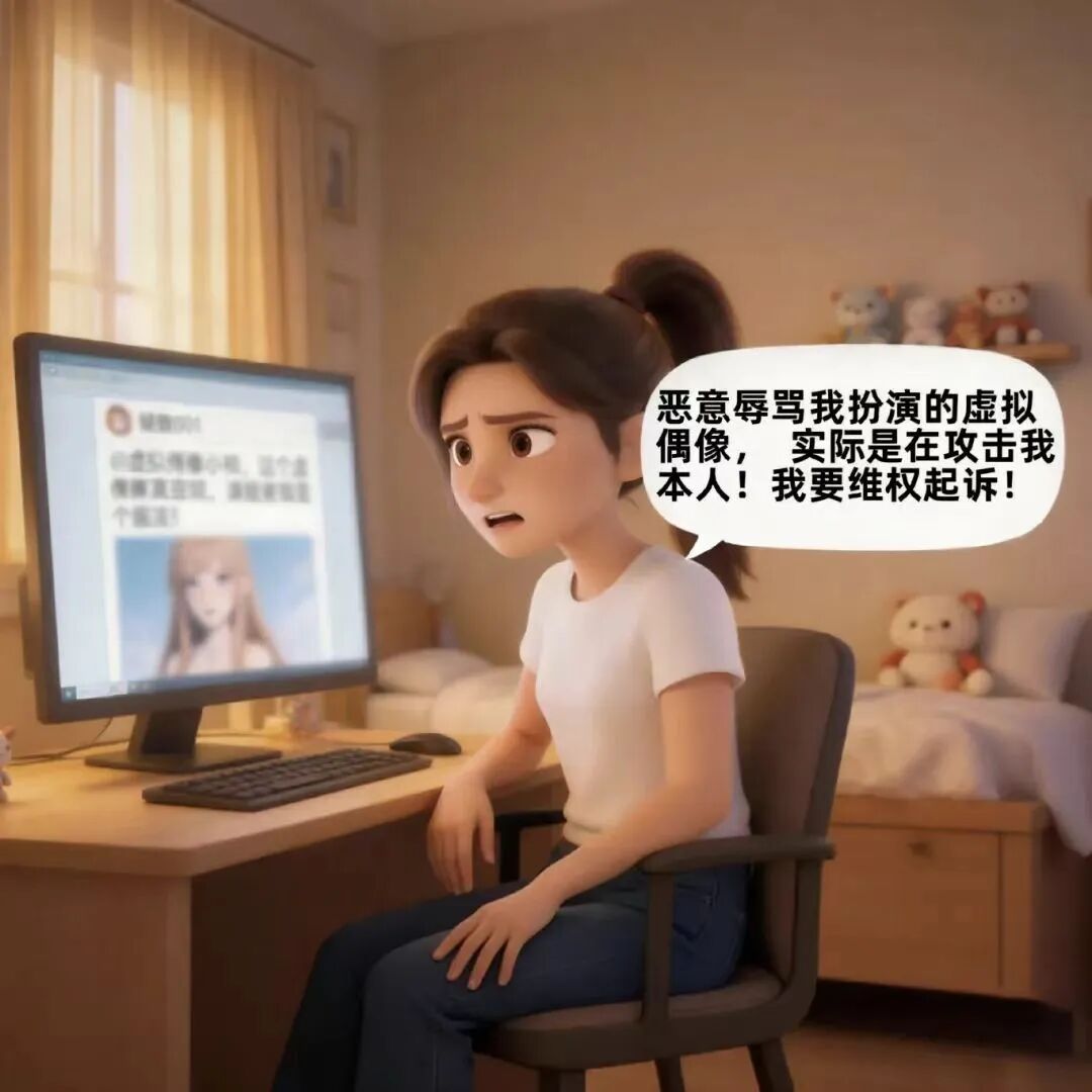 虚拟偶像遭“人肉开盒”,背后真人维权胜诉!
