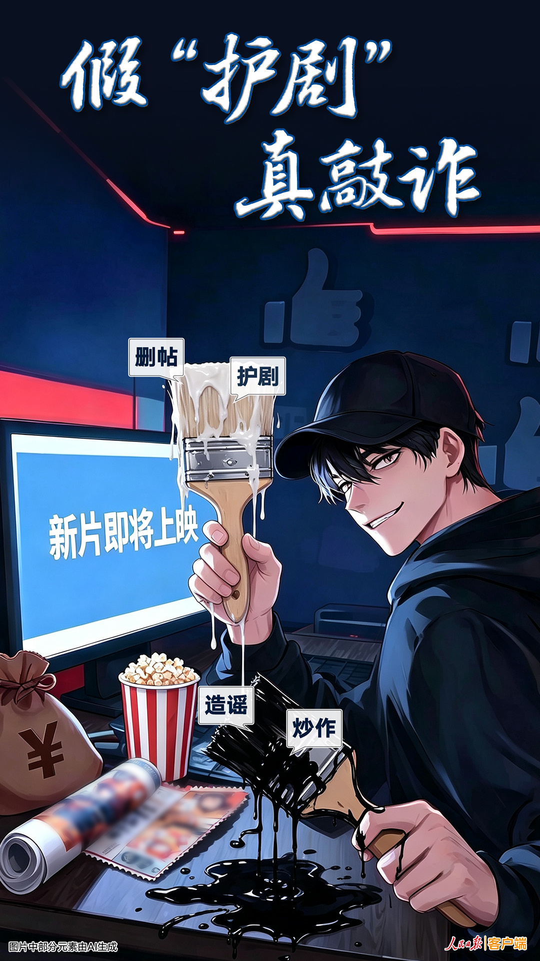假“护剧”,真敲诈